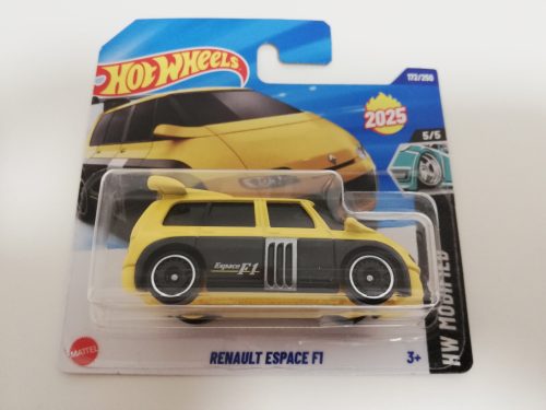  Hot Wheels kisautó 1:64 Renault Space F1