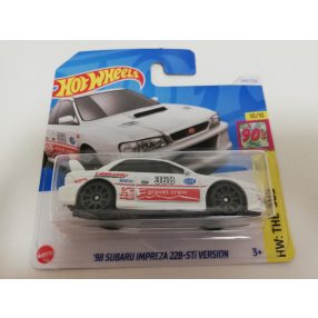  Hot Wheels kisautó 1:64 Subaru Impreza 98
