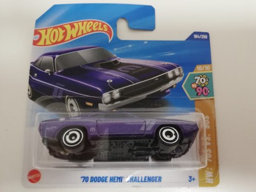  Hot Wheels kisautó   '70 Dodge Hemi Chalanger
