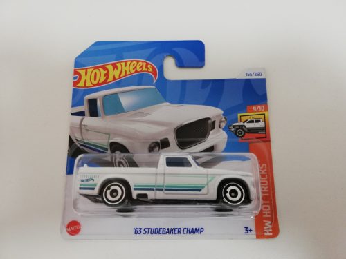  Hot Wheels kisautó 1:64    '63 Studebaker Champ
