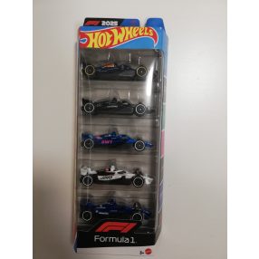 Hot Wheels Formula1  2025  5 darab