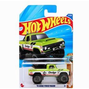 Hot Wheels  70 Dodge Wagon rövid kártyás