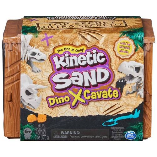 Kinetic Sand Dino X Cavate homokgyurma meglepetéssel