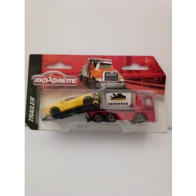 Majorette MAN trailer és Ford GT sárga