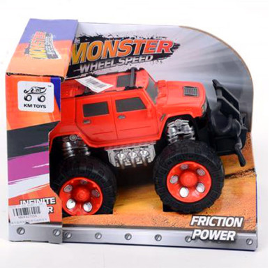Off-Road piros vagy kék terepjáró 17cm