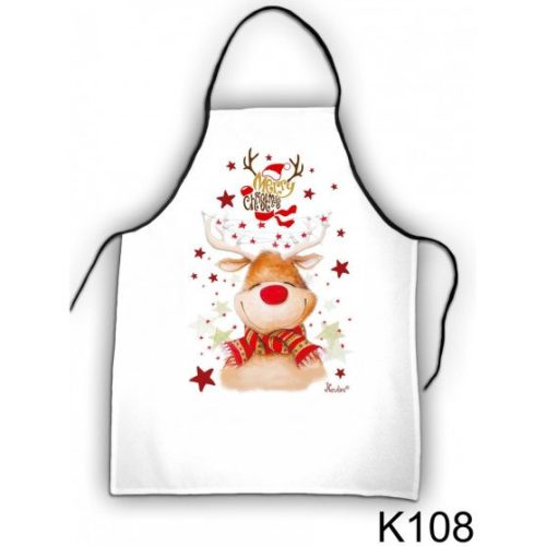 Rénszarvasos kötény