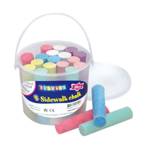 Aszfaltkréta 20dbos  PLAYBOX