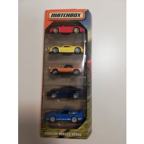 Matchbox-Porsche Heroes  5 darab