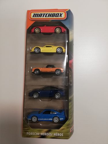 Matchbox-Porsche Heroes  5 darab