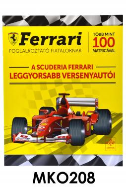 A Scuderia Ferrari  foglalk. füzet 100 matricával