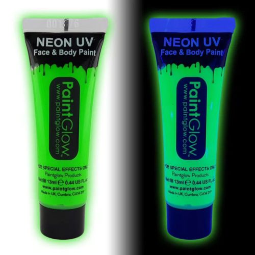 PaintGlow arc és test neon UV-festék