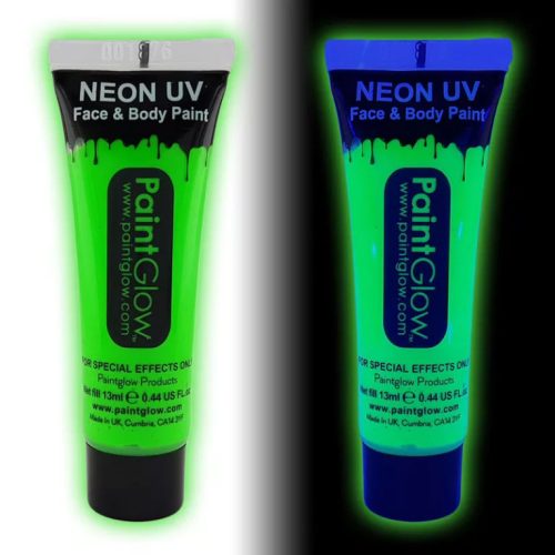 PaintGlow arc és test neon UV-festék