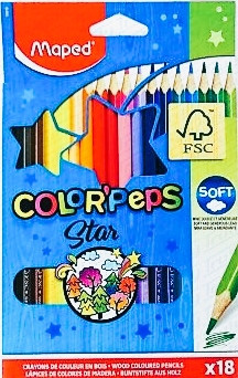 Maped színes ceruza 18db