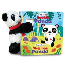   Pattanj Pajtás KÉPESKÖNYV  ÖLELJ MEG PANDA   -  SNAP & SNUGGLE 